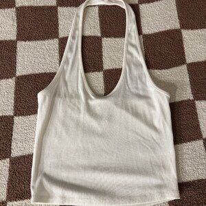 BDG Joanna Ribbed Knit Halter Top